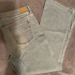 American Eagle kick boot jeans